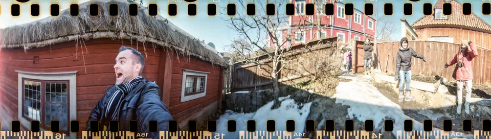 Panorama mit der Spinner 360 in Stockholm