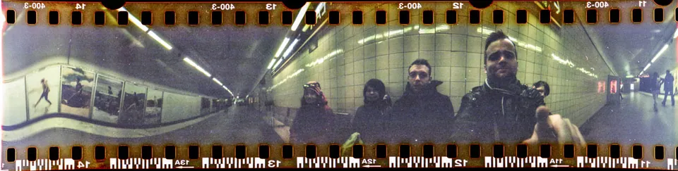 Stockholm Panorama in der Metro