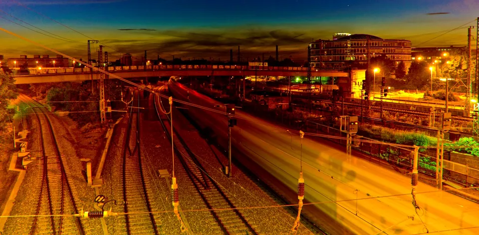 Langzeitbelichtung in Dresden