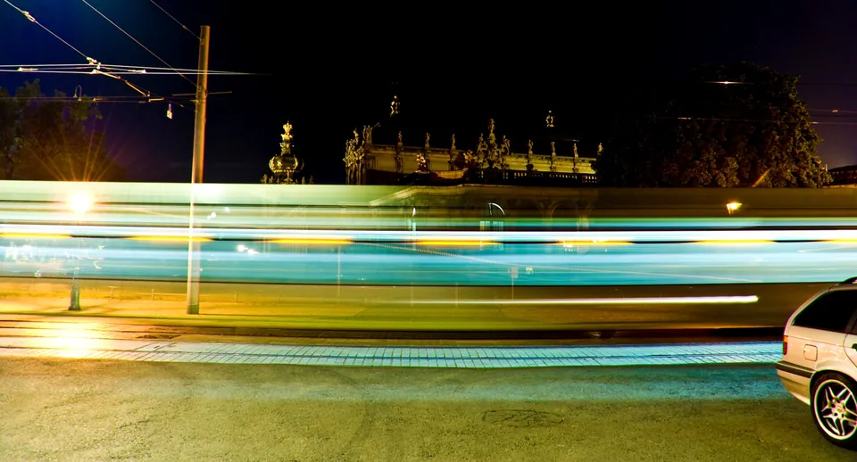 Zwinger - Farben der Nacht in Dresden