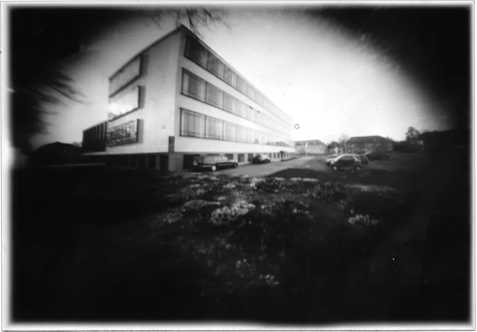 Das Bauhaus Dessau durch die Auge der Camera Obscura
