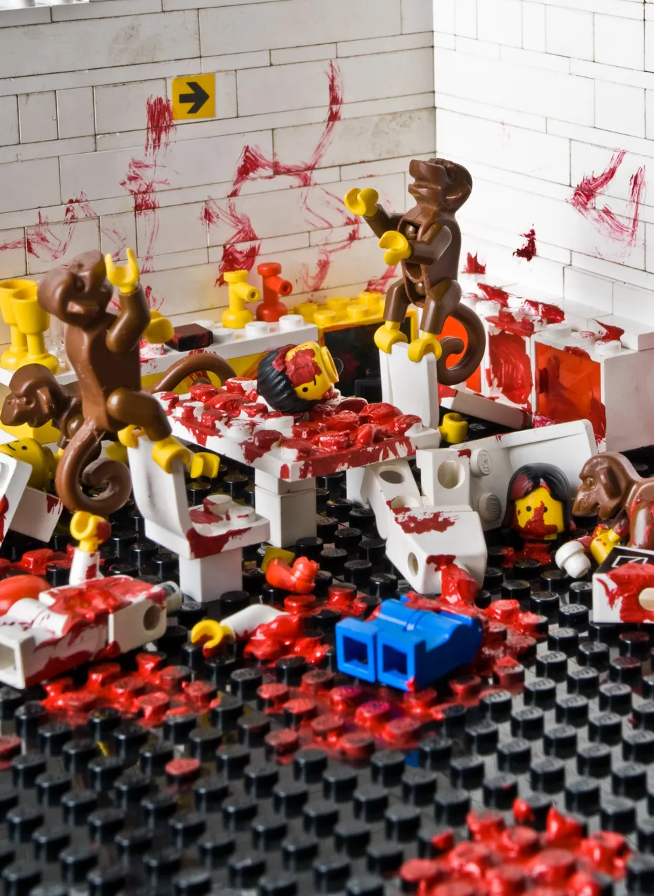 Mensch und Tier - Lego Fotografie