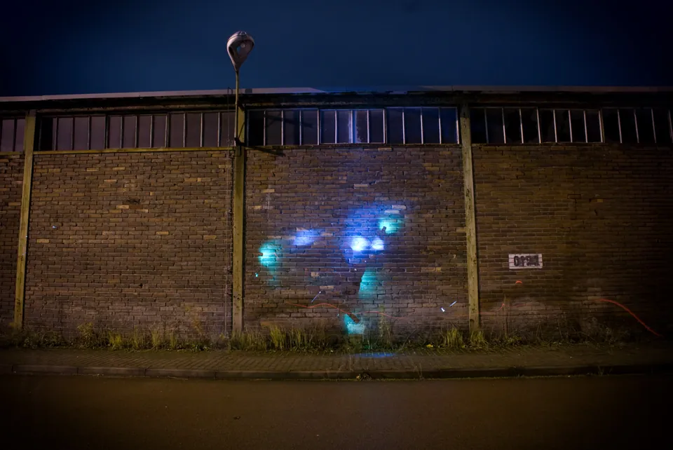 Lightpainting in Dessau