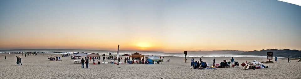 Strand-panorama