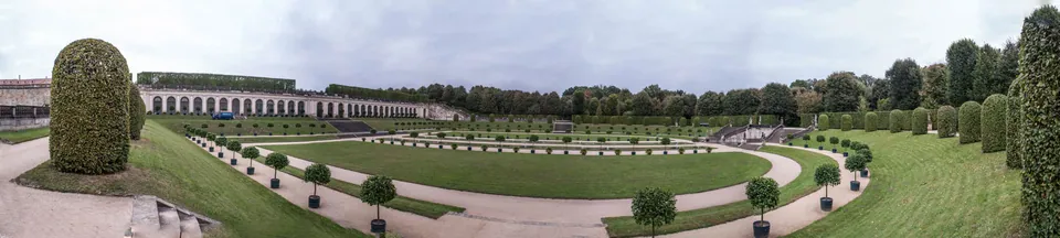 Barockgarten Großsedlitz mit Panoramas