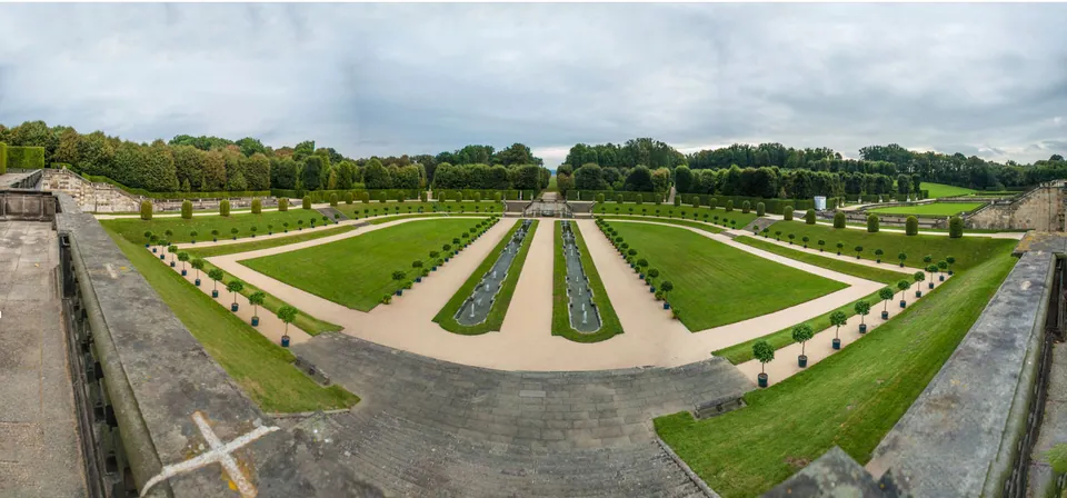 Barockgarten Großsedlitz mit Panoramas